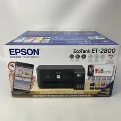 New Epson EcoTank ET-2800 Color Inkjet Printer