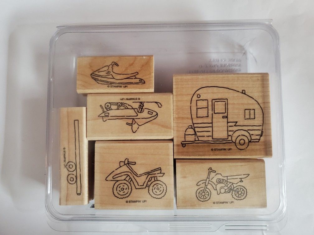 Retired Stampin UP! rubber stamp sets