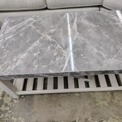 Marble Top Cocktail Table!