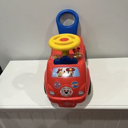 Disney Mickey Mouse Fire Truck Ride-On Toy