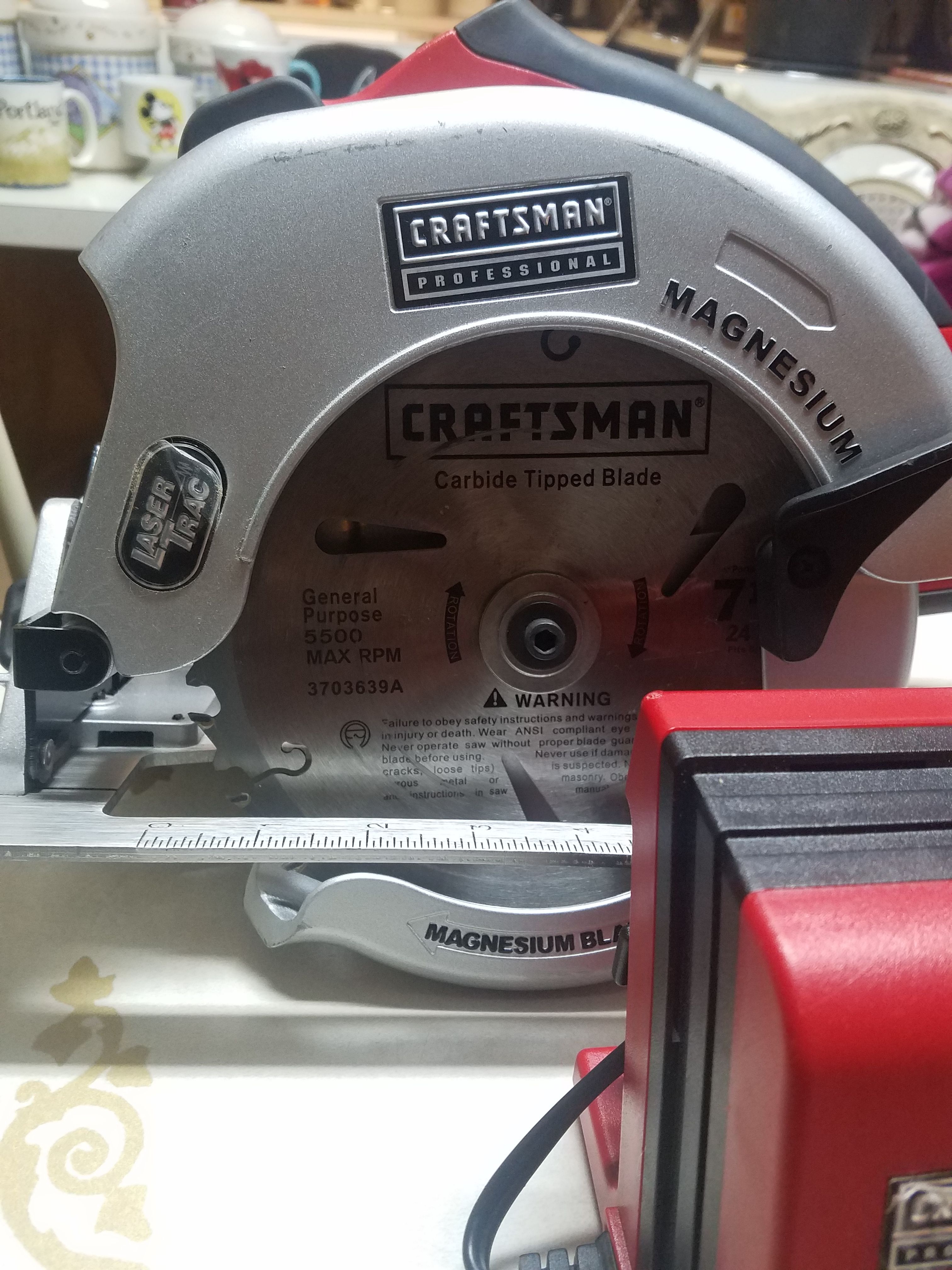 Craftsman Professional Lithium Circular Saw, Battery, And Charger for