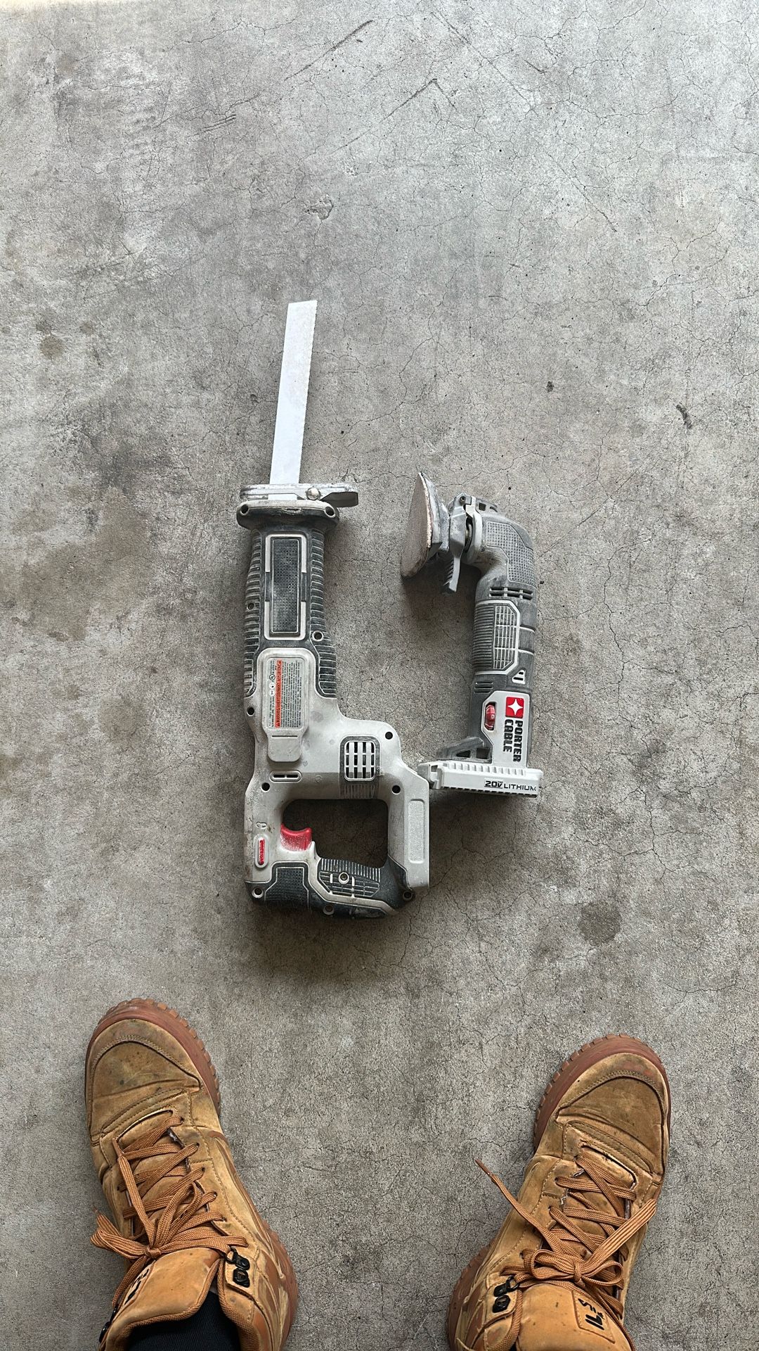 Cordless Reciprocating Saw & Sand Tool