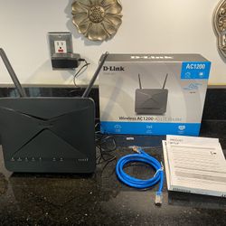 D-Link DWR-961 AC1200 Wireless 4G LTE Multi-WAN Router for VERIZON