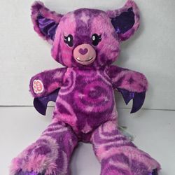 Build A Bear Midnight Shimmer Vampire Bat 17" Stuffed Pink/Purple Plush 2019