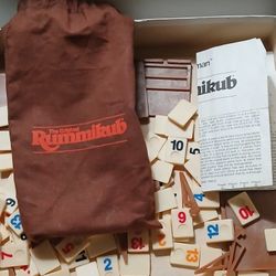 Rummikub Game, New, Complete No Box