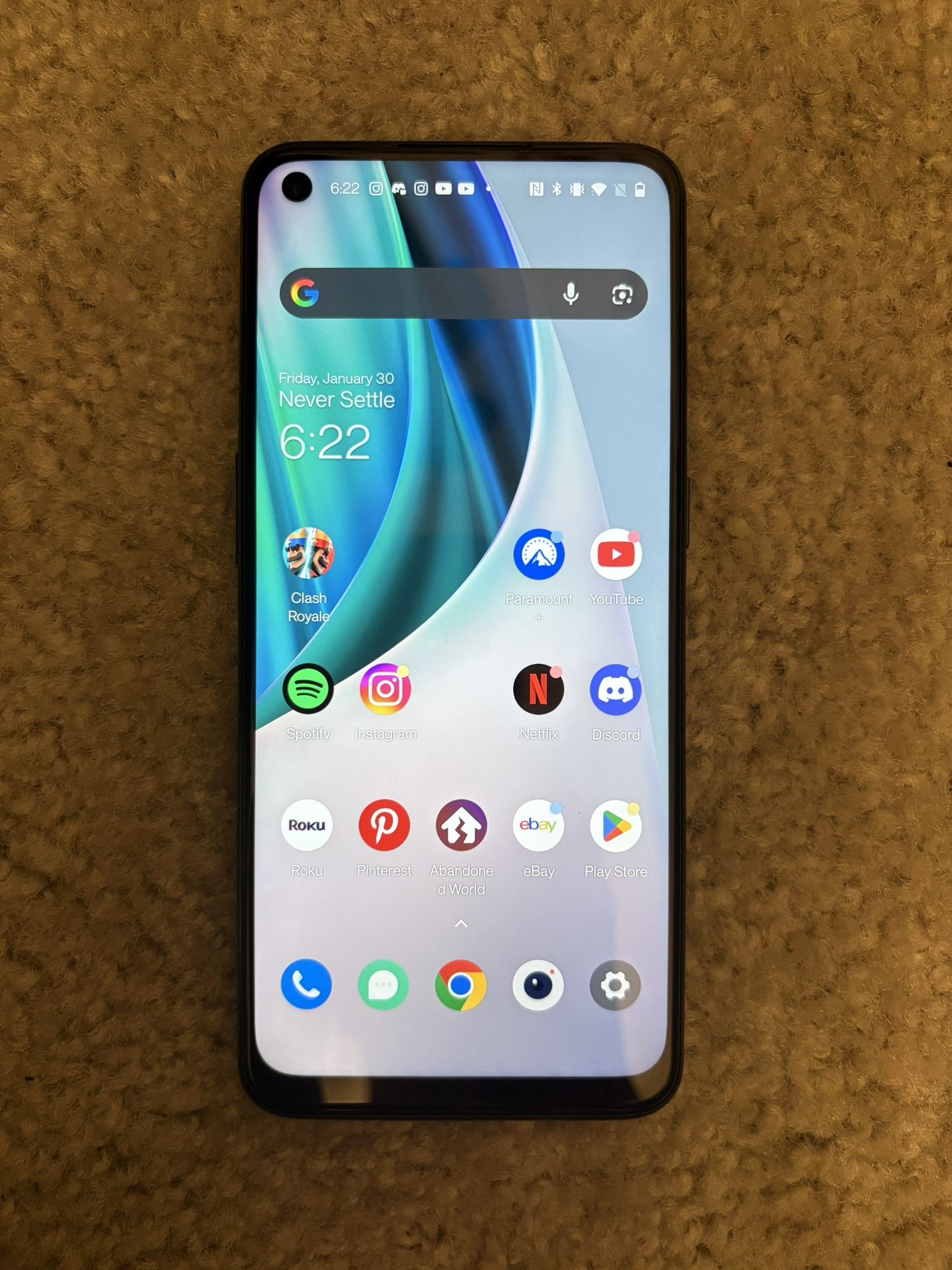 OnePlus Nord N10 5G Phone