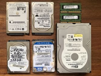 5 Hard Drives and 4GB of Memory