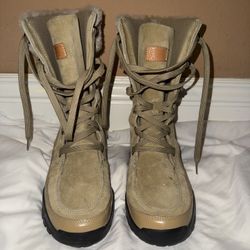 Coach Mid Calf Suede Boots 