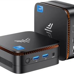 KAMRUI Essenx E1 Mini PC N97 Mini Computers(Beat N100/N95, up to 3.6GHz), Desktop Computers 16GB RAM 256GB SSD, Micro PC Computer Support 4K HDMI+DP