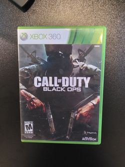 Call of Duty Black Ops Xbox 360