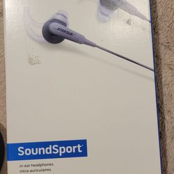 Bose Soundsport Plug In Headphones 