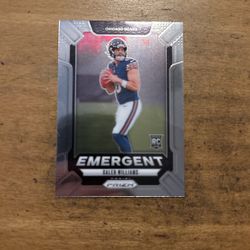 2024 PRIZM CALEB WILLIAMS ROOKIE EMERGENT CARD