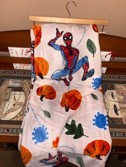 Spiderman Halloween Blanket