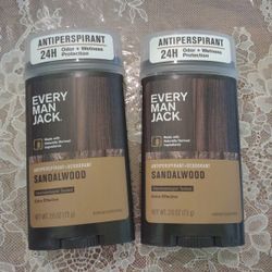 Every Man Jack Deodorant 2pk $10