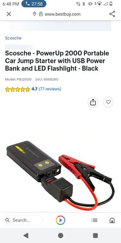 Portable Car Jump Starter
