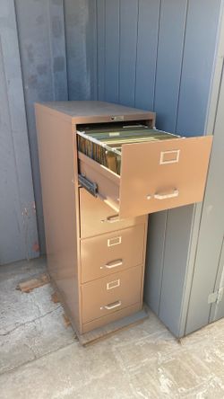 Legal size file cabinet
