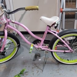 Pink Girls Huffy Bike 20"