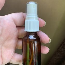 Best Offer - up to 100 Brown glass 25mL jars with plastic spray tops