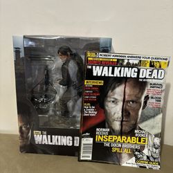DARYL DIXON ACTION FIGURE & THE WALKING DEAD MAGAZINE ISSUE 3