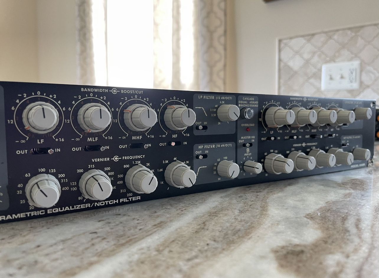Orban 642b - Stereo Analog EQ - Vintage Parametric Equalizer