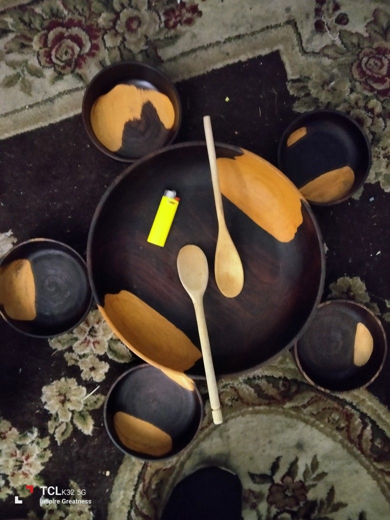 Wooden Bowls.