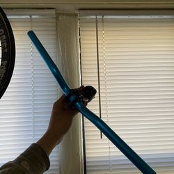 Blue Anodized Handlebar with Stem – Eye Catching Setup