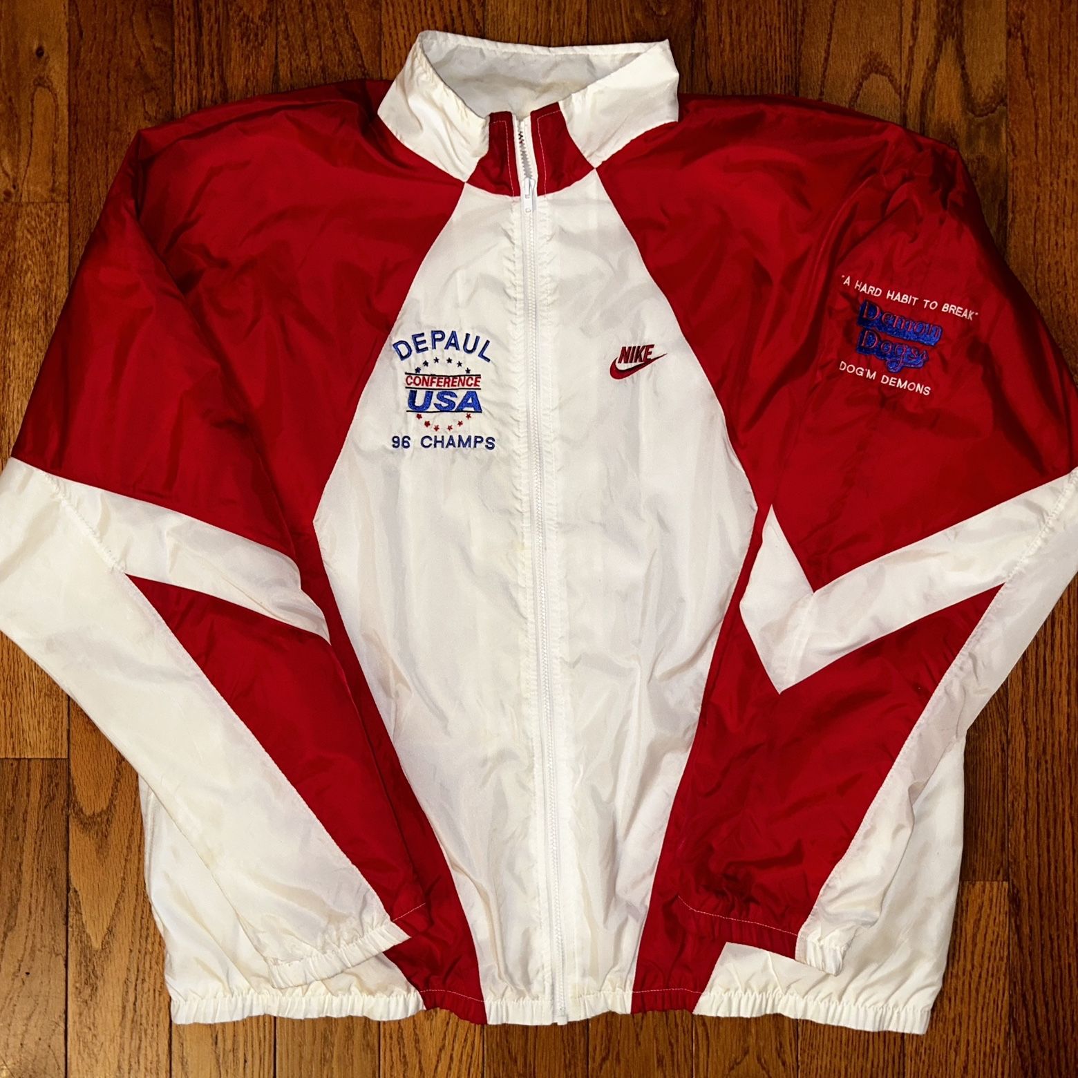 Champs nike windbreaker sale