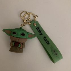 Baby Yoda Chain Ring 