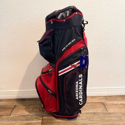 Wilson Arizona Cardinals golf cart bag Brand New