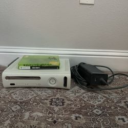 Xbox 360 With 2 Games