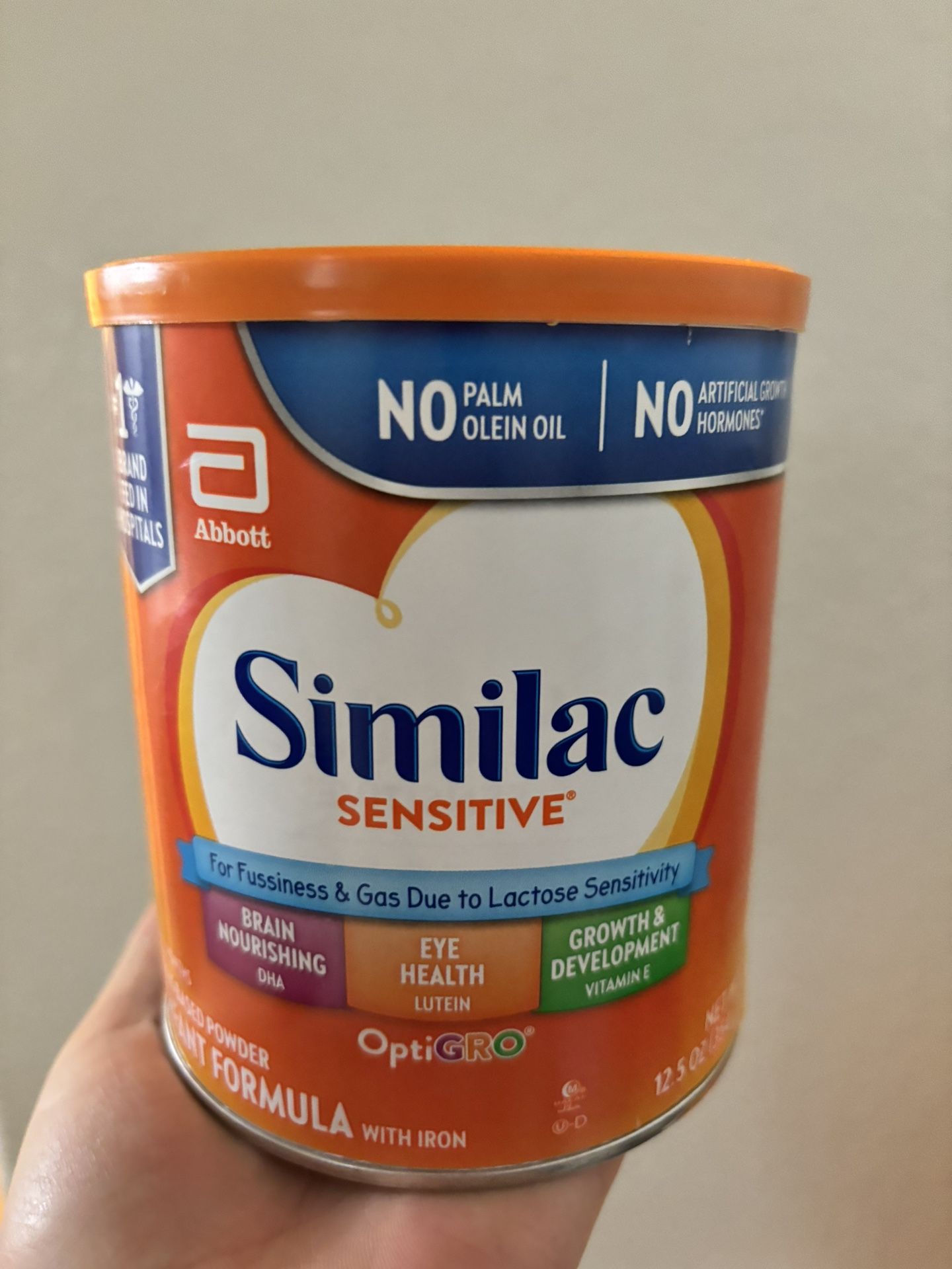 Similac Sensitive 12.5OZ 12 Dollars Hospital Use