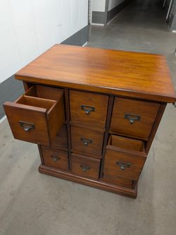 Solid wood CD cabinet