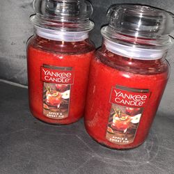 Yankee Candle 22oz- Apple & Sweet Fig 