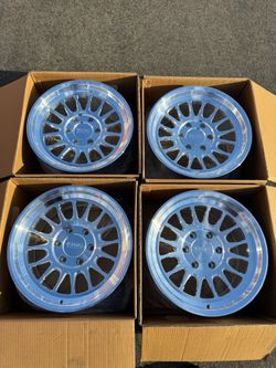 FINANCING AVAILABLE KMC KM447 IMPACT Forged Monoblock 6x5.5 and 6x135 17" Wheels Machined