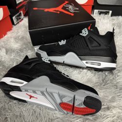 Nike Air Jordan 4 Retro SE Black Canvas | DV0553-006 | GS Size: 5.5Y = Women 7