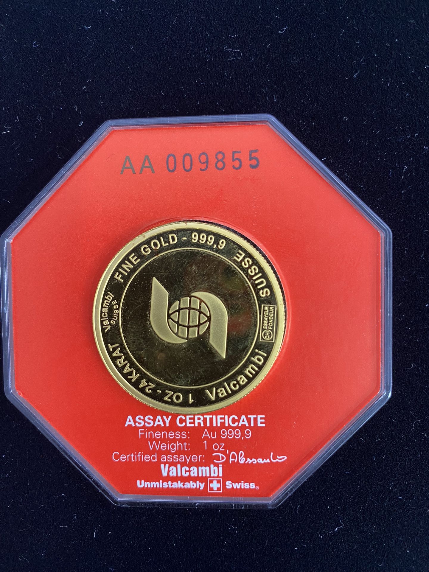 Troy Ounce Of Pure Gold