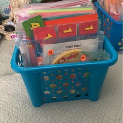 Basket Full Of Pre-made Math Games .25-$2