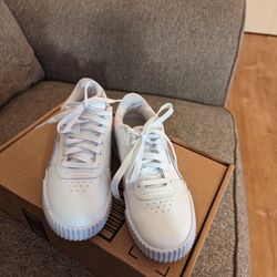 Brand New Leather Puma Sneakers Size 6