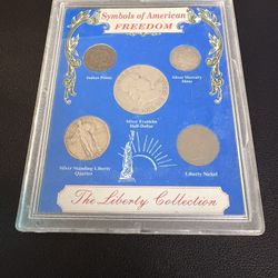 Symbols Of America Freedom. The Liberty Collection. All 5 Coins. 