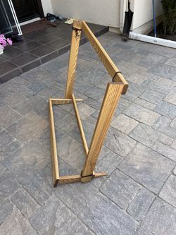 Wooden guitar  case stand rack