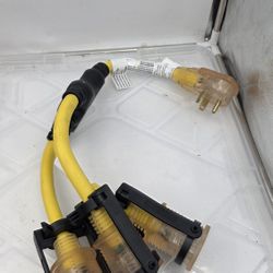 GENERATOR ADAPTER PLUG "W" (3) 5-20 RECEPTICAL (1) L14-30 PLUG