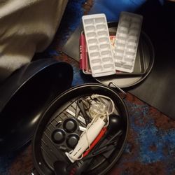 Bunch Of Cooking Kitchen Items Pan