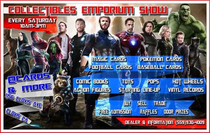 Collectibles Show Saturday!