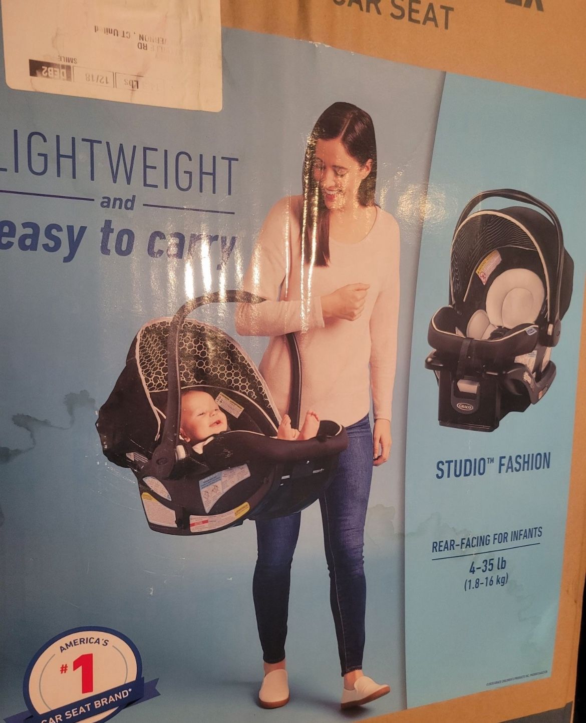 Never Used Snugride 35 Lite LX car seat 