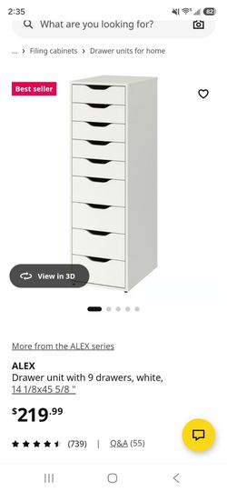 Drawer Unit (dorm dresser)