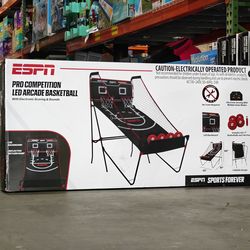 ESPN Pro Competition LED 2-Player Arcade Basketball