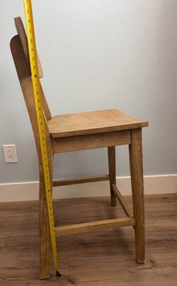 (4) Wayfair Wooden Counter Height Stools