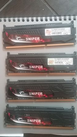 16 GB. 4 gb each