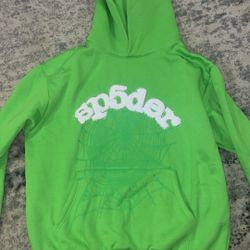 Sp5der Web Hoodie 'Slime Green ✅💚 