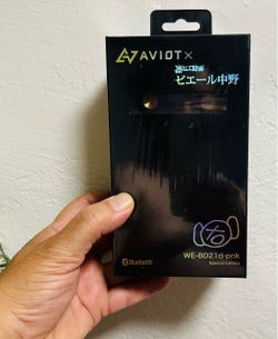 Brand New AVIOT WE-BD21d-pnk Special Edition Wireless Earbuds – Factory Sealed (Japan Tuned)